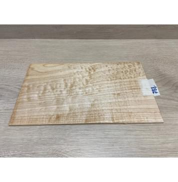 Клён Облачко заготовка накладки на головку грифа Смешанный ААА Волна ААА 3х167х280 мм-6