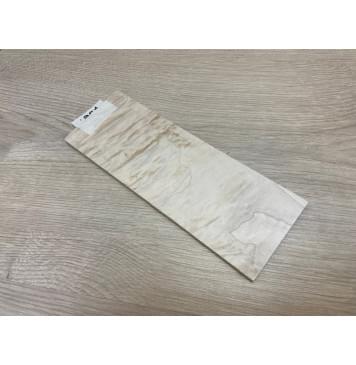 Клён Облачко заготовка накладки на головку грифа Тангент АА Волна ААА 6.5х87х240 мм-8