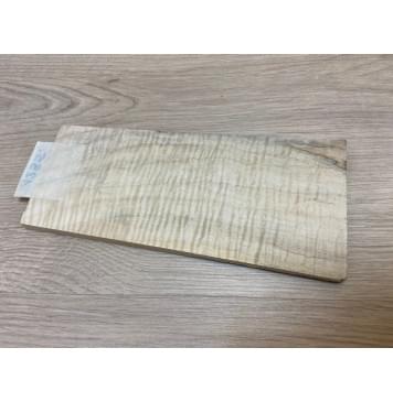 Клён Американский Волнистый заготовка накладки на головку грифа Смешанный ААА Волна ААА 8х83-95х200 мм-2