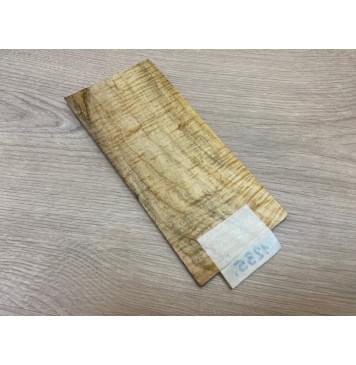 Клён Американский Волнистый заготовка накладки на головку грифа Смешанный ААА Волна ААА 8х83-95х200 мм-4