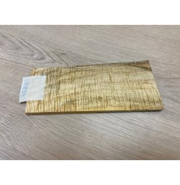 Клён Американский Волнистый заготовка накладки на головку грифа Смешанный ААА Волна ААА 8х83-95х200 мм-6