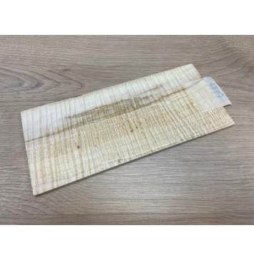 Клён Американский Spalted Волнистый заготовка накладки на головку грифа Радиал АА Волна ААА 5х100х220 мм-2