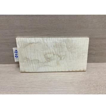 Клён Американский Волнистый заготовка накладки на головку грифа Тангент АА Волна ААА 6х113х215 мм-10