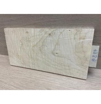 Клён Американский Волнистый заготовка накладки на головку грифа Тангент АА Волна ААА 6х113х215 мм-7