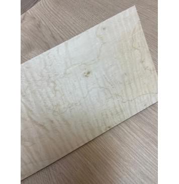 Клён Американский Волнистый заготовка накладки на головку грифа Тангент АА Волна ААА 6х113х215 мм-7