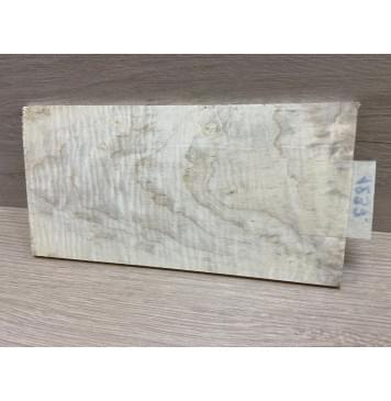 Клён Американский Волнистый заготовка накладки на головку грифа Тангент АА Волна ААА 6х112х220 мм-6