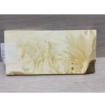 Клён Американский Каповый заготовка накладки на головку грифа Смешанный АА 9х100х200 мм-3