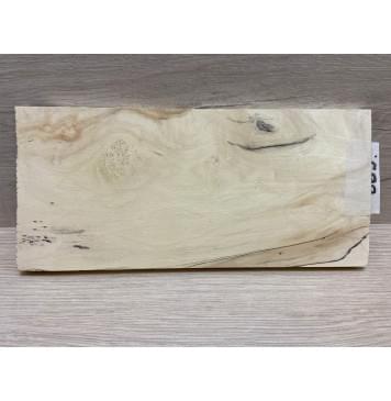 Клён Американский Каповый заготовка накладки на головку грифа Смешанный АА 10х100х215 мм-0