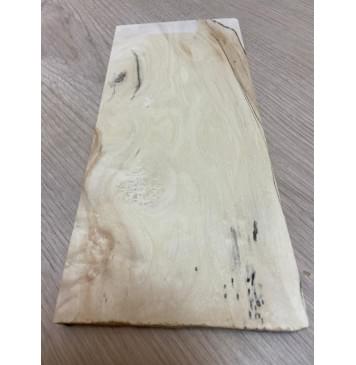 Клён Американский Каповый заготовка накладки на головку грифа Смешанный АА 10х100х215 мм-7