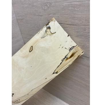 Клён Американский Каповый заготовка накладки на головку грифа Смешанный АА 10х100х215 мм-5