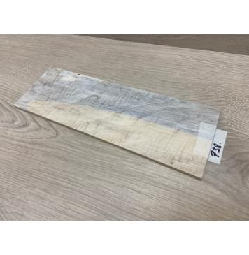 Тополь Болотный Волнистый заготовка накладки на головку грифа Смешанный ААА Волна ААА 5.5х95-102х280 мм-3