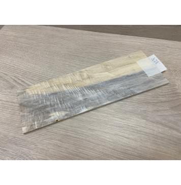 Тополь Болотный Волнистый заготовка накладки на головку грифа Смешанный ААА Волна ААА 5.5х95-102х280 мм-9