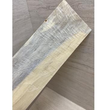 Тополь Болотный Волнистый заготовка накладки на головку грифа Смешанный ААА Волна ААА 5.5х95-102х280 мм-8