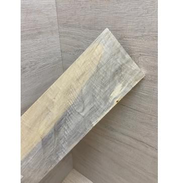 Тополь Болотный Волнистый заготовка накладки на головку грифа Смешанный ААА Волна ААА 5.5х95-102х280 мм-7