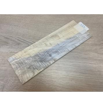 Тополь Болотный Волнистый заготовка накладки на головку грифа Смешанный ААА Волна ААА 6.5х95-102х280 мм-7