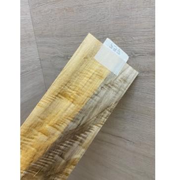 Тополь Болотный Волнистый заготовка накладки на головку грифа Смешанный ААА Волна ААА 6.5х95-102х280 мм-2