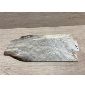 Тополь Болотный Волнистый заготовка накладки на головку грифа Смешанный ААА Волна ААА 5х115х200 мм-6