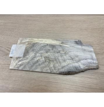 Тополь Болотный Волнистый заготовка накладки на головку грифа Смешанный ААА Волна ААА 5х115х200 мм-7