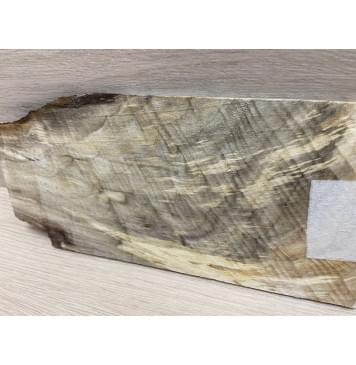 Тополь Болотный Волнистый заготовка накладки на головку грифа Смешанный ААА Волна ААА 5х115х200 мм-1