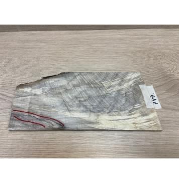 Тополь Болотный Волнистый заготовка накладки на головку грифа Смешанный ААА Волна ААА 5х100х200 мм-1