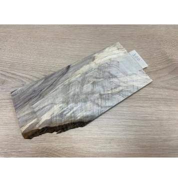 Тополь Болотный Волнистый заготовка накладки на головку грифа Смешанный ААА Волна ААА 5х100х200 мм-5