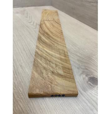 Палисандр Теха (корень) заготовка накладки для электрогитары Смешанный А 10х82х470 мм-3