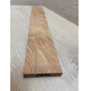 Палисандр Теха (корень) заготовка накладки для электрогитары Смешанный АА 11х74х495 мм-2