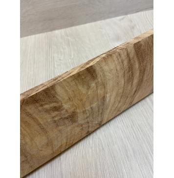 Палисандр Теха (корень) заготовка накладки для электрогитары Смешанный ААА 10х80х505 мм (уценка-трещины)-5