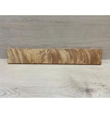 Палисандр Теха (корень) заготовка накладки для электрогитары Смешанный ААА 10х80х505 мм (уценка-трещины)-6