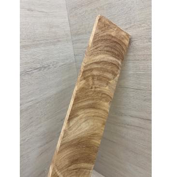 Палисандр Теха (корень) заготовка накладки для электрогитары Смешанный ААА 10х80х505 мм (уценка-трещины)-9