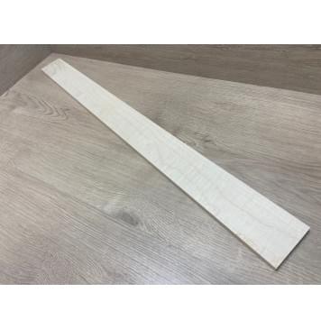 Клён Американский Белый Волнистый заготовка накладки для бас-гитары Смешанный ААА Волна АА 9х73-66х770 мм-15