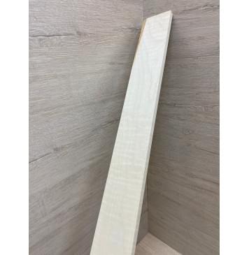 Клён Американский Белый Волнистый заготовка накладки для бас-гитары Смешанный ААА Волна АА 9х73-66х770 мм-13