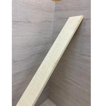 Клён Американский Белый Волнистый заготовка накладки для бас-гитары Смешанный ААА Волна АА 9х73-66х770 мм-7