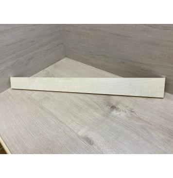 Клён Американский Белый Волнистый заготовка накладки для бас-гитары Смешанный АА Волна АА 10х78-60х750 мм-21