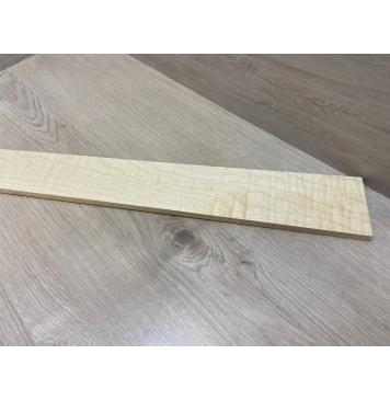 Клён Американский Белый Волнистый заготовка накладки для бас-гитары Смешанный АА Волна АА 10х78-60х750 мм-9