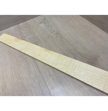 Клён Американский Белый Волнистый заготовка накладки для бас-гитары Смешанный АА Волна АА 10х78-60х750 мм-7