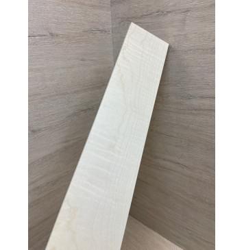 Клён Американский Белый Волнистый заготовка накладки для бас-гитары Смешанный А Волна АА 9х94х760 мм-8