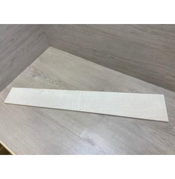 Клён Американский Белый Волнистый заготовка накладки для бас-гитары Смешанный АА Волна ААА 9х120-92х750 мм-11