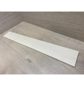 Клён Американский Белый Волнистый заготовка накладки для бас-гитары Смешанный АА Волна ААА 9х120-92х750 мм-15