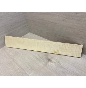 Клён Американский Белый Волнистый заготовка накладки для бас-гитары Смешанный АА Волна ААА 9х120-92х750 мм-2