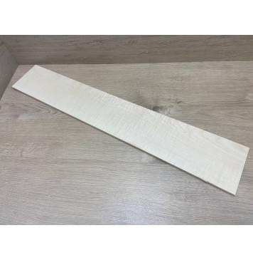 Клён Американский Белый Волнистый заготовка накладки для бас-гитары Смешанный ААА Волна ААА 9х130-123х765 мм-11