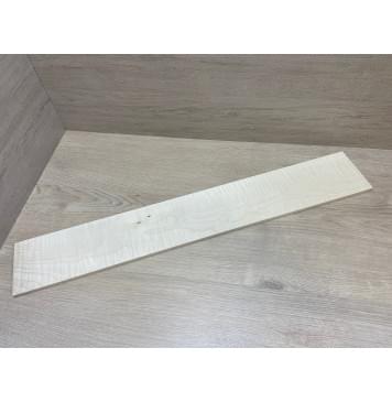 Клён Американский Белый Волнистый заготовка накладки для бас-гитары Смешанный А Волна АА 9х114х765 мм-7