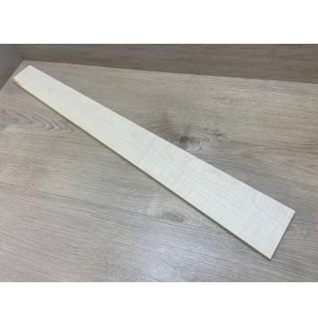 Клён Американский Белый Волнистый заготовка накладки для бас-гитары Смешанный ААА Волна ААА 11х92-67х757 мм-20