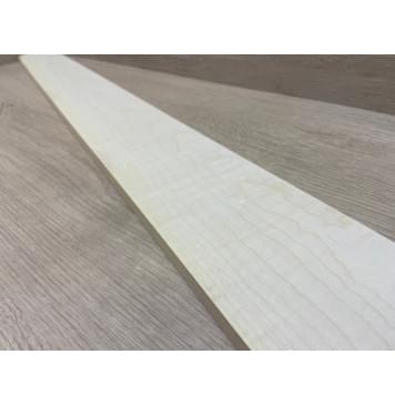 Клён Американский Белый Волнистый заготовка накладки для бас-гитары Смешанный ААА Волна ААА 11х92-67х757 мм-18