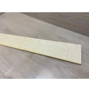 Клён Американский Белый Волнистый заготовка накладки для бас-гитары Смешанный ААА Волна ААА 11х92-67х757 мм-8