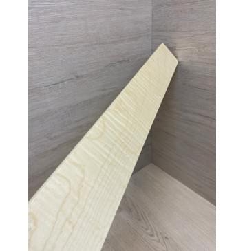 Клён Американский Белый Волнистый заготовка накладки для бас-гитары Смешанный ААА Волна ААА 11х92-67х757 мм-5