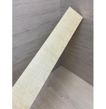 Клён Американский Белый Волнистый заготовка накладки для бас-гитары Смешанный ААА Волна ААА 11х92-67х757 мм-4