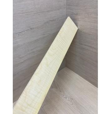 Клён Американский Белый Волнистый заготовка накладки для бас-гитары Смешанный ААА Волна ААА 11х92-67х757 мм-3