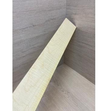 Клён Американский Белый Волнистый заготовка накладки для бас-гитары Смешанный ААА Волна ААА 11х92-67х757 мм-2