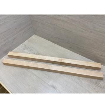 Ольха заготовка для переклеенного грифа электрогитары Радиал А Волна А 39х(40-40)х795 мм- из 2х частей-11